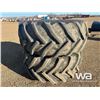 Image 2 : (2) 80070R38 TIRES ON RIMS