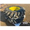 Image 1 : (2) GOODYEAR 14.9-24 TIRES & RIMS