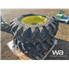 Image 3 : (2) GOODYEAR 14.9-24 TIRES & RIMS