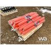 Image 4 : QTY OF ORANGE 4 FT. X 50 FT. SNOW FENCE