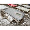 Image 1 : (1) STEEL DOOR, (1) WOOD DOOR