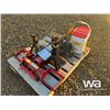 Image 1 : (2) JACK STANDS, 500 LB MOWJACK, SUMP PUMP & HOSE