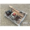 Image 1 : (2) CHAIN SAWS, CONIBEAR TRAPS, WOOD STRETCHERS