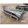 Image 1 : (7) PALLETS OF METAL SHELVING