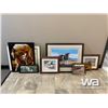 Image 1 : "HORSE & FOAL",  "FIVE HORSES", & "TWO COWBOYS"
