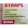 Image 2 : (UNUSED) (30) 2" X 15 FT. RATCHET STRAPS