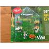 Image 2 : (UNUSED) 56" X 28" X 76" CLEAR WALK-IN GREENHOUSE