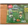 Image 2 : (UNUSED) 56" X 28" X 76" CLEAR WALK-IN GREENHOUSE