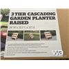 Image 3 : (UNUSED) 3 TIER GARDEN CASCADING PLANTER