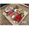 Image 3 : CHRISTMAS WREATHS & CART