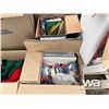 Image 8 : BOXED CHRISTMAS SNOWMAN, WREATHE, CAROLLERS, WRAP