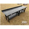 Image 2 : (UNUSED) 118" STEEL WORK BENCH