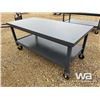 Image 3 : (UNUSED) 6 X 3 FT. STEEL WORK BENCH