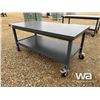 Image 3 : (UNUSED) 6 FT. X 3 FT. STEEL BENCH