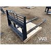 Image 3 : (UNUSED) 72" SKID STEER FORKS
