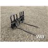 Image 2 : HLA SKID STEER 48" PALLET FORKS