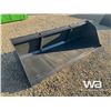 Image 2 : (UNUSED) 96" SKID STEER BUCKET
