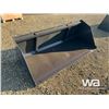 Image 2 : (UNUSED) 80" SKID STEER BUCKET