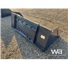 Image 3 : (UNUSED) 80" SKID STEER BUCKET
