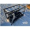 Image 2 : (UNUSED) SKID STEER HYD. AUGER & 2 BITS