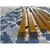 Image 3 : (UNUSED) 84" PALLET FORK EXTENSIONS