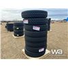 Image 3 : (8) KAPSEN HS207 11R24.5 TRUCK DRIVE TIRES