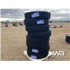 Image 2 : (UNUSED) (8) KAPSEN 11R24.5 WINTER DRIVE TIRES
