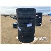Image 3 : (UNUSED) (8) KAPSEN 11R24.5 WINTER DRIVE TIRES