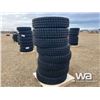 Image 3 : (UNUSED) (8) KAPSEN 11R24.5 WINTER DRIVE TIRES