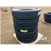 Image 2 : (5) GRIZZLY R519 11R24.5 TRUCK DRIVE TIRES
