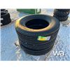 Image 2 : (3) GRIZZLY 11R24.5 TRUCK TIRES