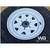 Image 8 : (4) DURUN STC1 225/75R15 TRAILER TIRES & RIMS