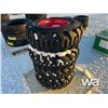 Image 2 : (4) (UNUSED) GRIZZLY 12-16.5 SKIDSTEER TIRES & RIM
