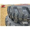 Image 8 : (4) GRIZZLY SKS-1 12-16.5 SKID STEER TIRES & RIMS