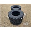 Image 2 : (4) GRIZZLY SKS-1 12-16.5 SKID STEER TIRES