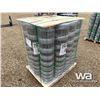 Image 2 : (UNUSED) (12) 4 X 330 FT. GALVANIZED FENCING
