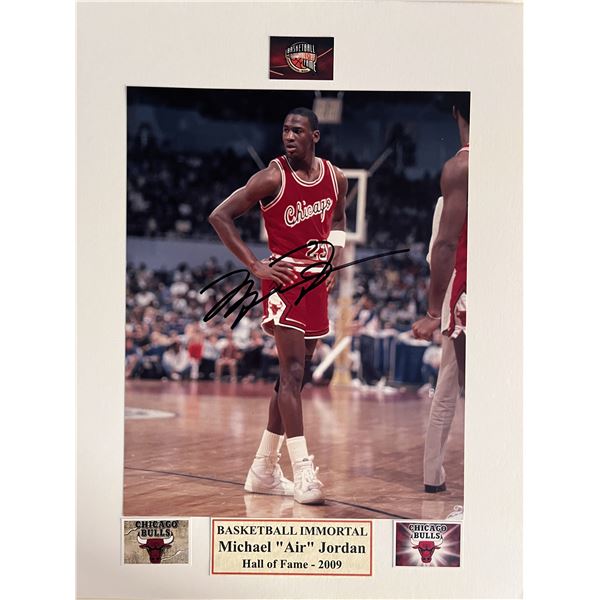 Michael Jordan signed photo