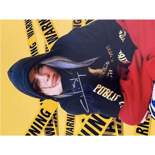 Billie Eilish signed photo
