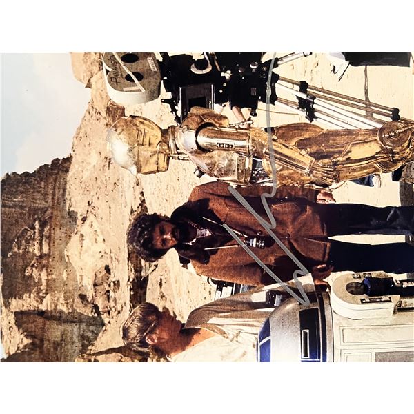 Star Wars Creator George Lucas signed photo