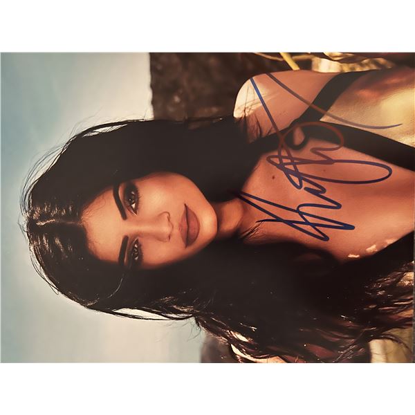 Kylie Jenner signed photo