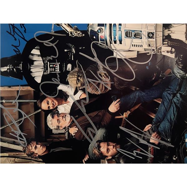 Star Wars Cast signed photo
