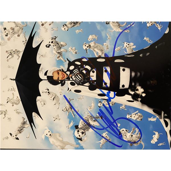 102 Dalmatians Glenn Close signed movie photo