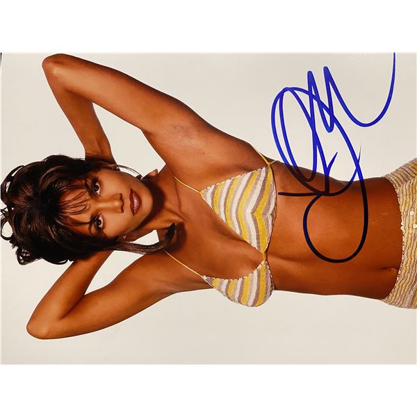 Halle Berry signed photo