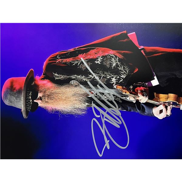 ZZ Top Billy Gibbons signed photo. GFA Authenticated