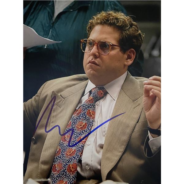 Wolf of Wall Street Jonah Hill signed movie photo