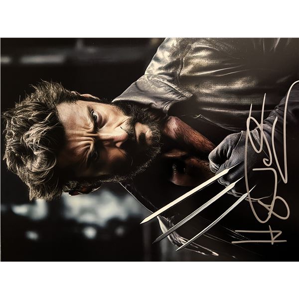Wolverine Hugh Jackman signed movie photo