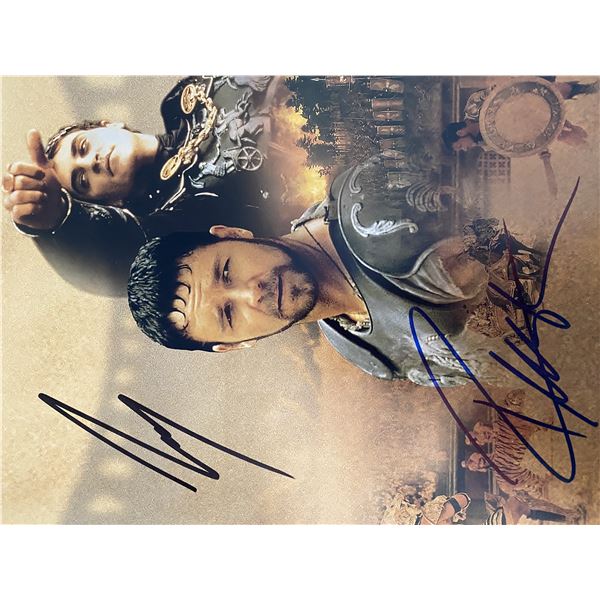 Gladiator cast signed movie photo