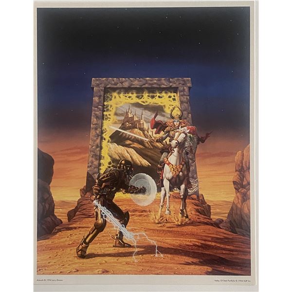 Larry Elmore signed Valley of Steel portfolio