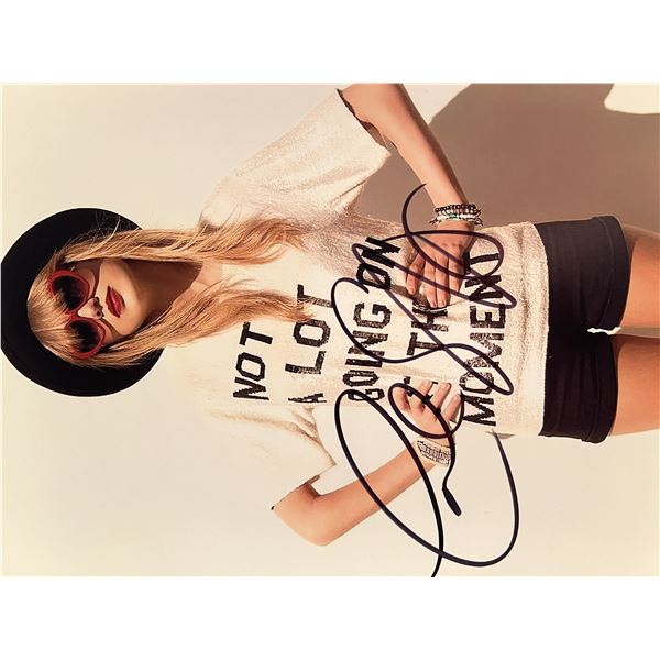 Taylor Swift signed photo