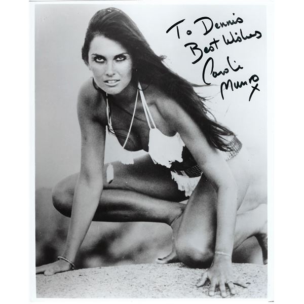 Casino Royale Caroline Munro signed photo
